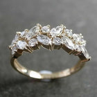Bague vintage avec zircon