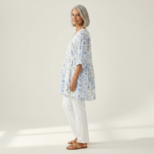 Brielle - Blouse longue imprimée