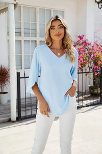 Arlet | Blouse Élégante et Douce à Col en V pour Femme