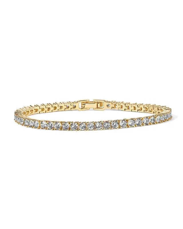 Bracelet Tennis éblouissant avec des cristaux