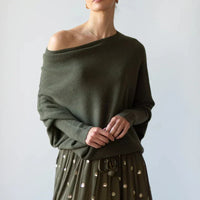 Amaris | Pull oversize à col convertible pour femme