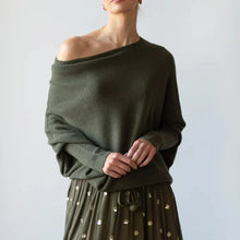 Amaris | Pull oversize à col convertible pour femme