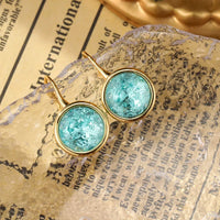 Boucles d'oreilles Vintage Ice Crack Jewel