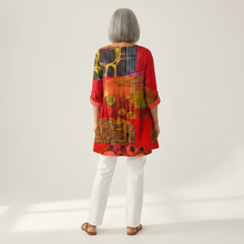 Skylar - Blouse longue imprimée
