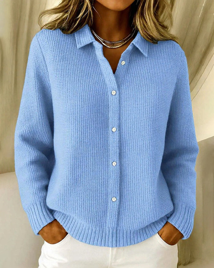 Gilet Mode À Col À Revers Avec Bouton