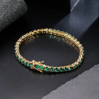 Bracelet Émeraude Aliona