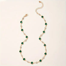 Collier Pendentif Vert Divin