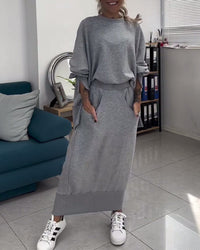 Sweat & Jupe Ensemble Coordonné