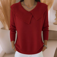 Jennifer™ | Pull en Tricot avec Col Doux