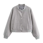 Daria | Veste à col rond avec coupe courte pour femme