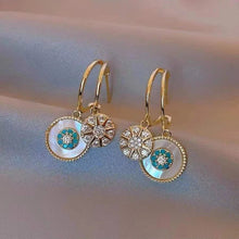 Boucles d'Oreilles Caleidoscope Dorées