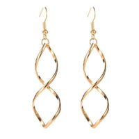 Boucles d'oreilles Spirale Dorée | Or