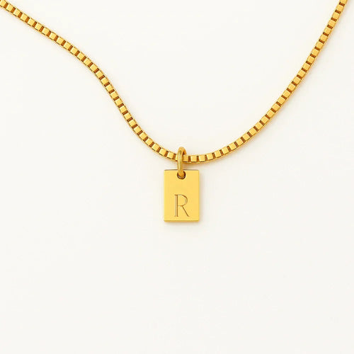 Collier de Promesse avec Initiale