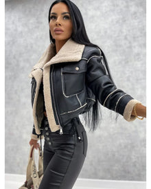 Odalys | Veste en cuir de luxe pour femme