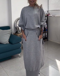 Sweat & Jupe Ensemble Coordonné