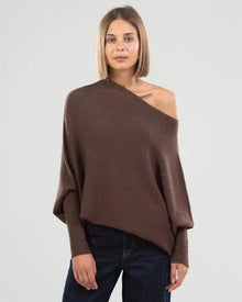 Amaris | Pull oversize à col convertible pour femme