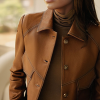 Zyvella | Veste marron élégante pour femme