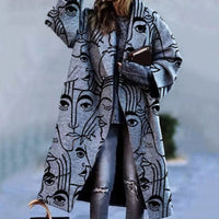 Murphy | Manteau long décontracté avec chaleur printanières pour femme