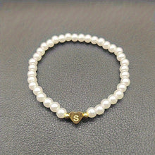Bracelet Élégant en Cœur avec Initiale
