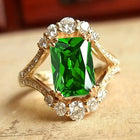 Bague Élégante avec Émeraude