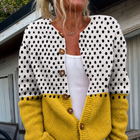 Junella - Cardigan Bicolore