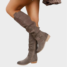 Dorothy | Bottes en Daim Souples Montantes