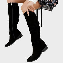Dorothy | Bottes en Daim Souples Montantes